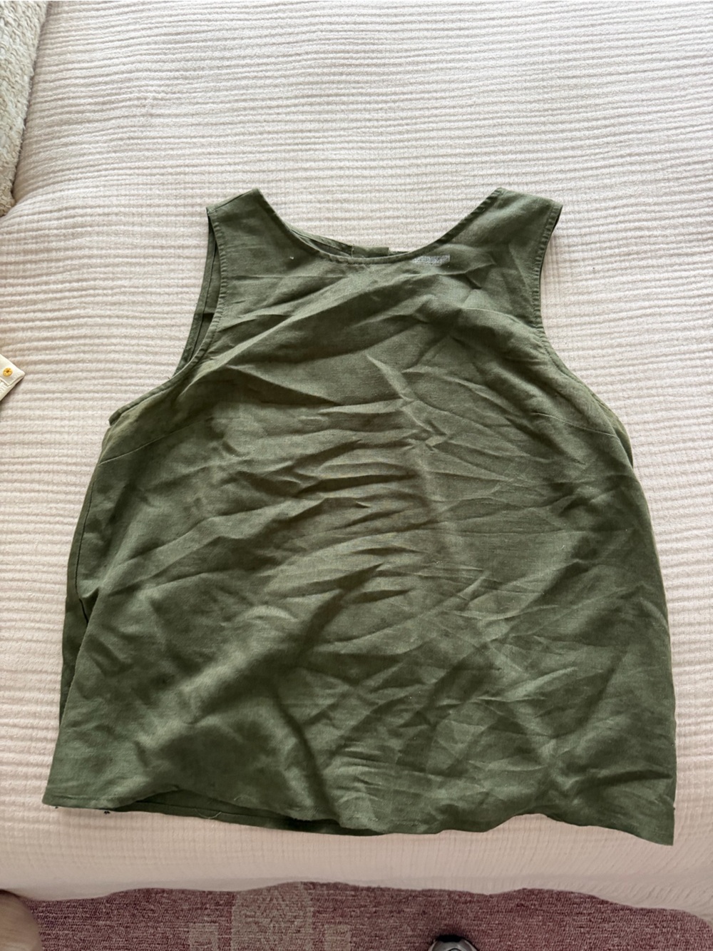 Olive Green Women's Knit Skirt